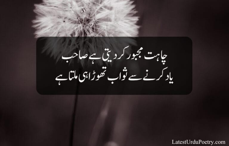 Yaad Poetry in Urdu